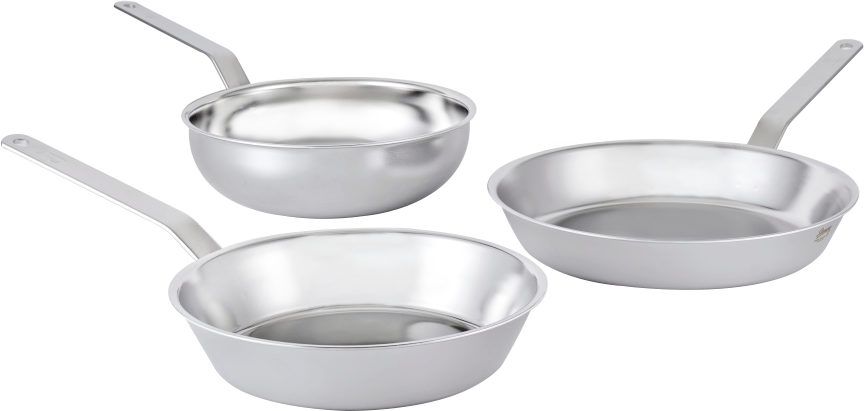 5-Ply Stainless Steel Frying Pan(24cm/9.45inch)